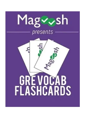 Magoosh Presents GRE Vocab Flashcards