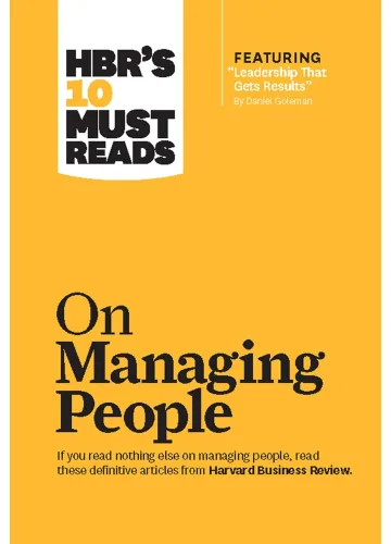 HBR's 10 Must Reads on Managing People by Harvard Business Review