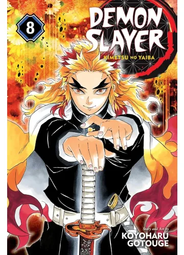 Demon Slayer Vol 8 (Rengoku vs Akaza Climax) - Manga Price in Bangladesh