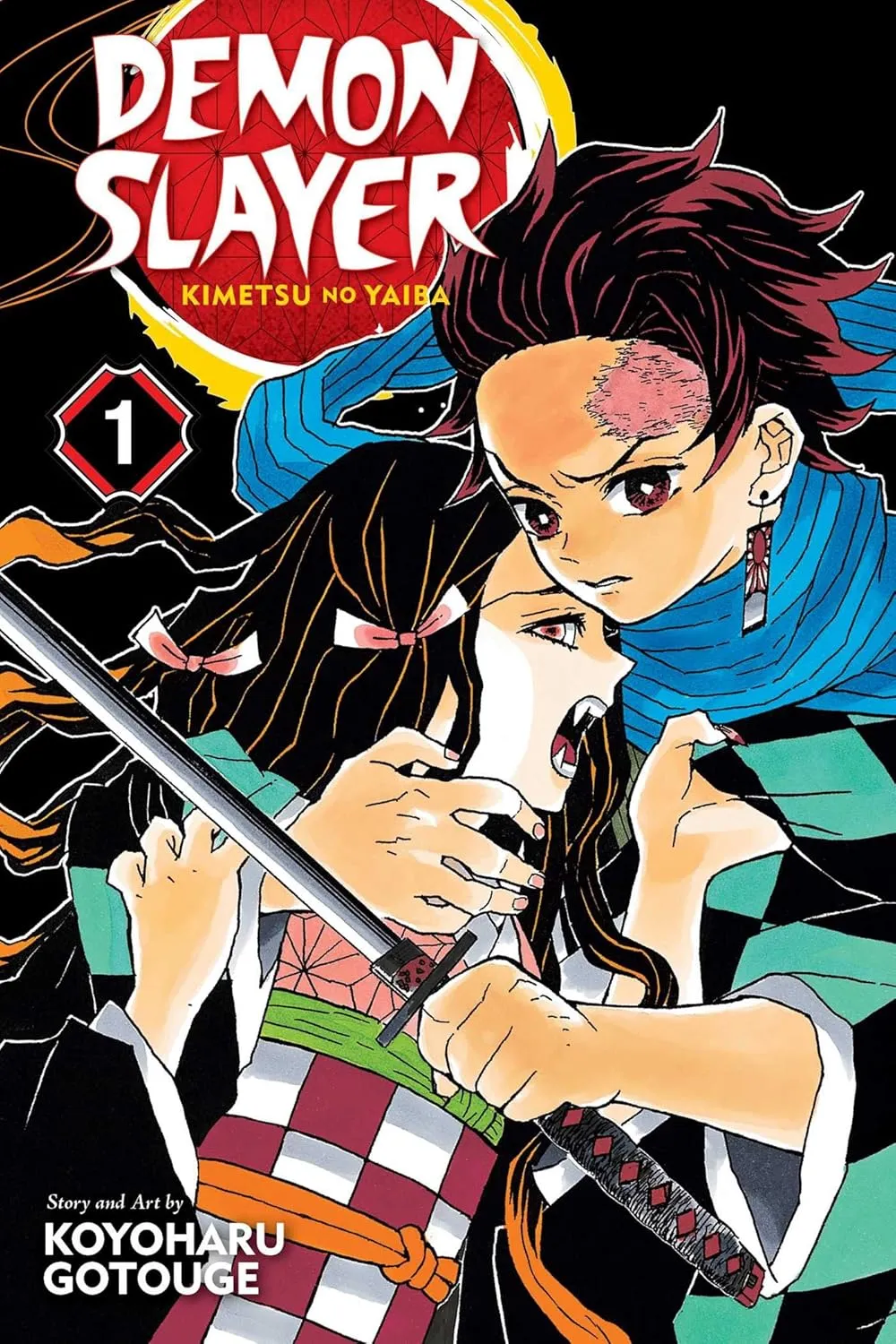 Demon Slayer Manga Vol 1 (Kimetsu no Yaiba) - Koyoharu Gotouge