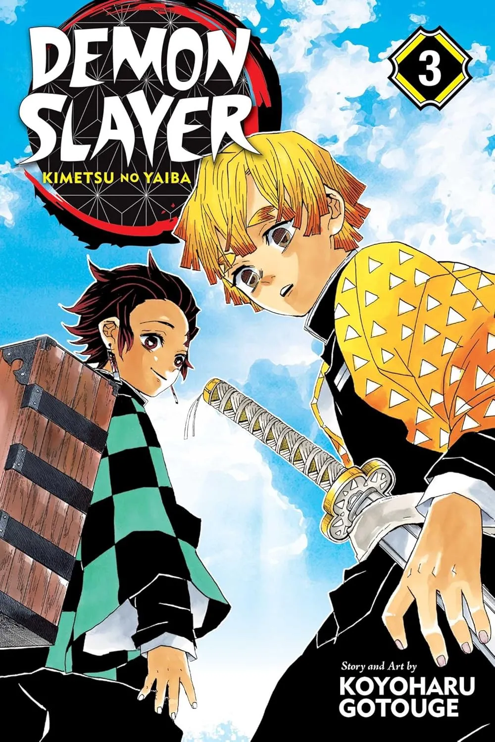 Demon Slayer Vol. 3:  Kimetsu no Yaiba Manga by Koyoharu Gotouge