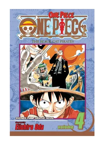 One Piece Vol. 4: The Black Cat Pirates by Eiichiro Oda