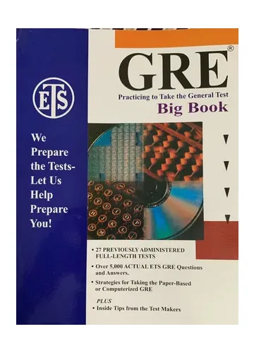GRE: Practicing to Take the General Test: Big Book