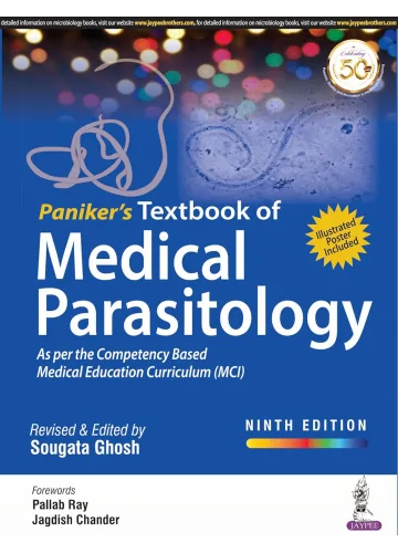 Paniker’s Textbook of Medical Parasitology by Sougata Ghosh
