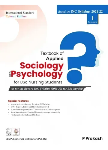 Textbook of Applied Sociology and Psychology for BSc Nursing Students by P Prakash