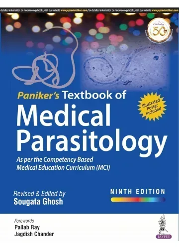 Paniker’s Textbook of Medical Parasitology by Sougata Ghosh