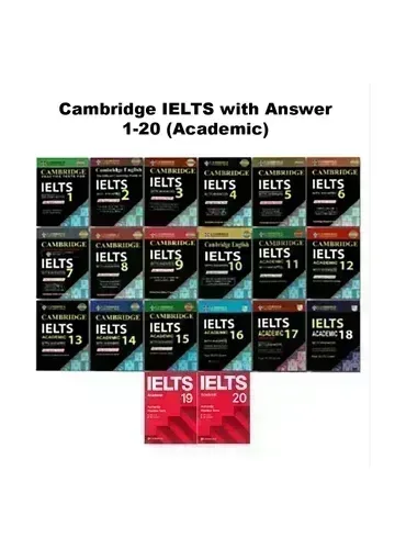 Cambridge IELTS Academic (1–20) Book with Answers | Cambridge University Press