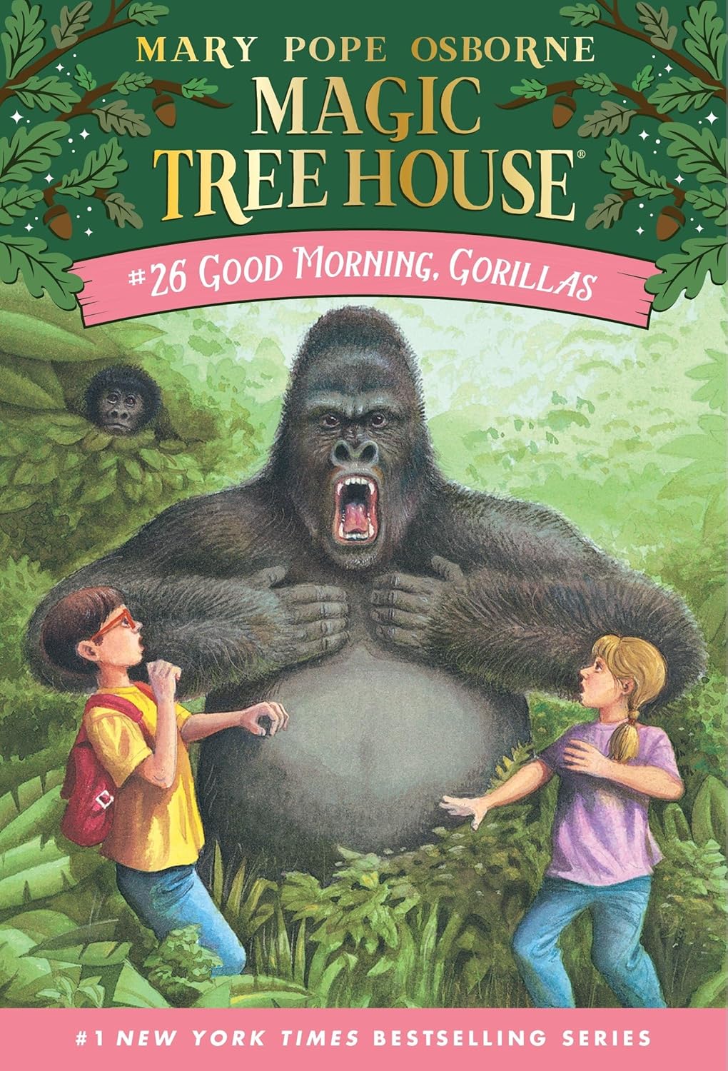 Good Morning, Gorillas (Magic Tree House, #26) by Mary Pope Osborne