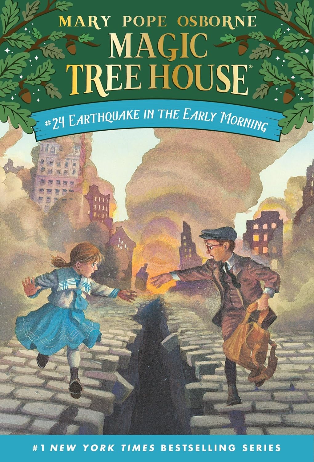 Earthquake in the Early Morning (Magic Tree House, #24) by Mary Pope Osborne