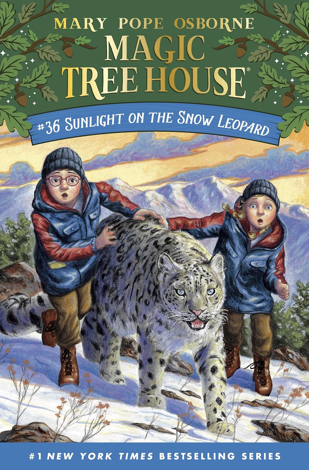 Sunlight on the Snow Leopard (Magic Tree House, #36) by Mary Pope Osborne
