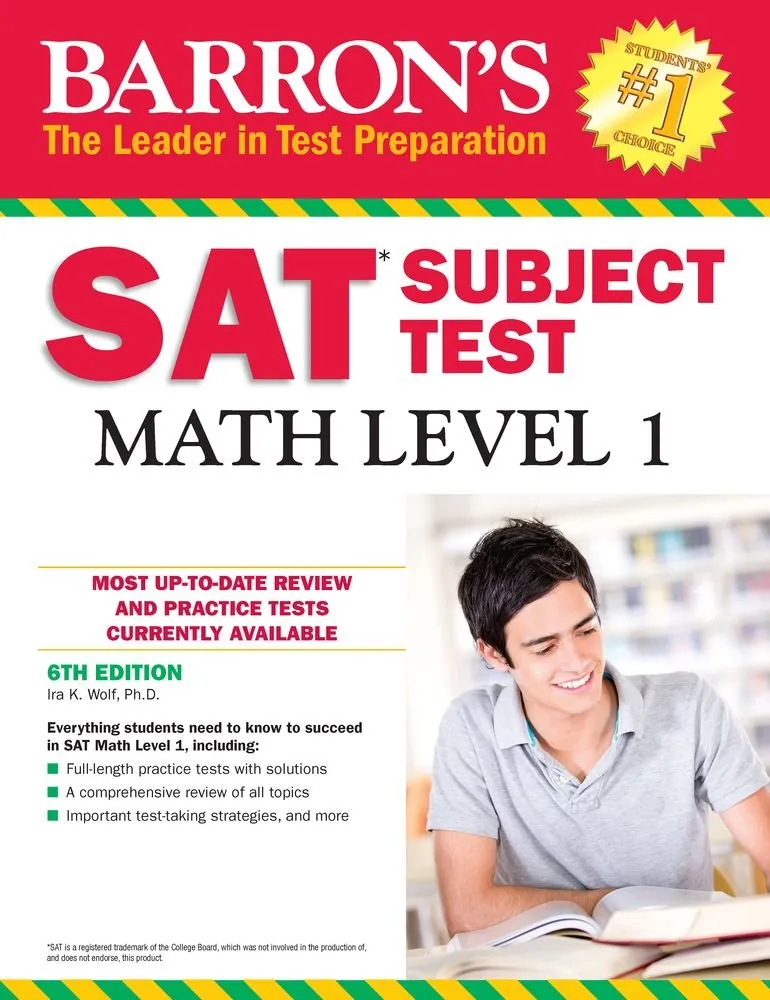 Barron's SAT Subject Test Math Level 1 by Ira K. Wolf Ph.D