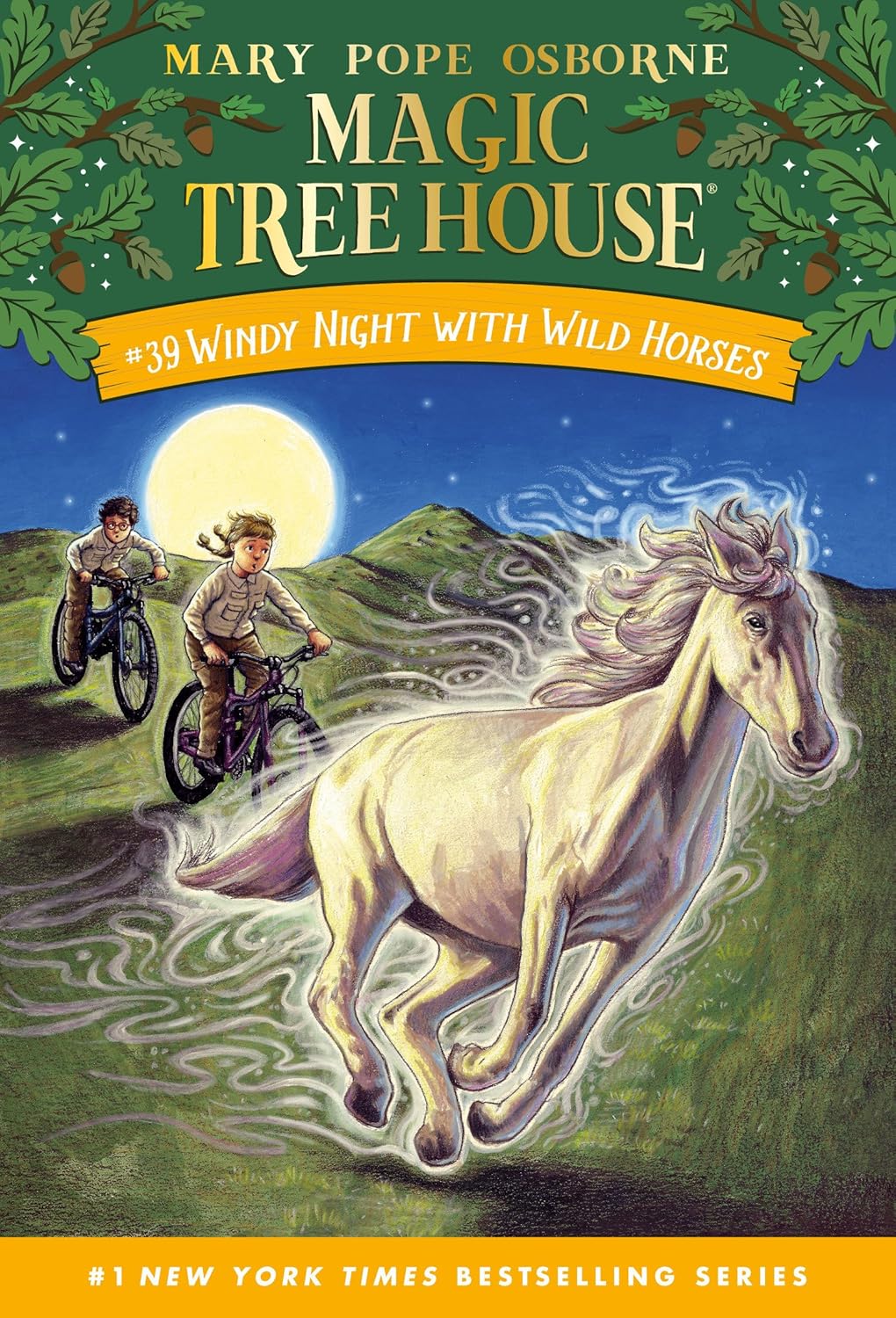Windy Night with Wild Horses (Magic Tree House, #39) by Mary Pope Osborne