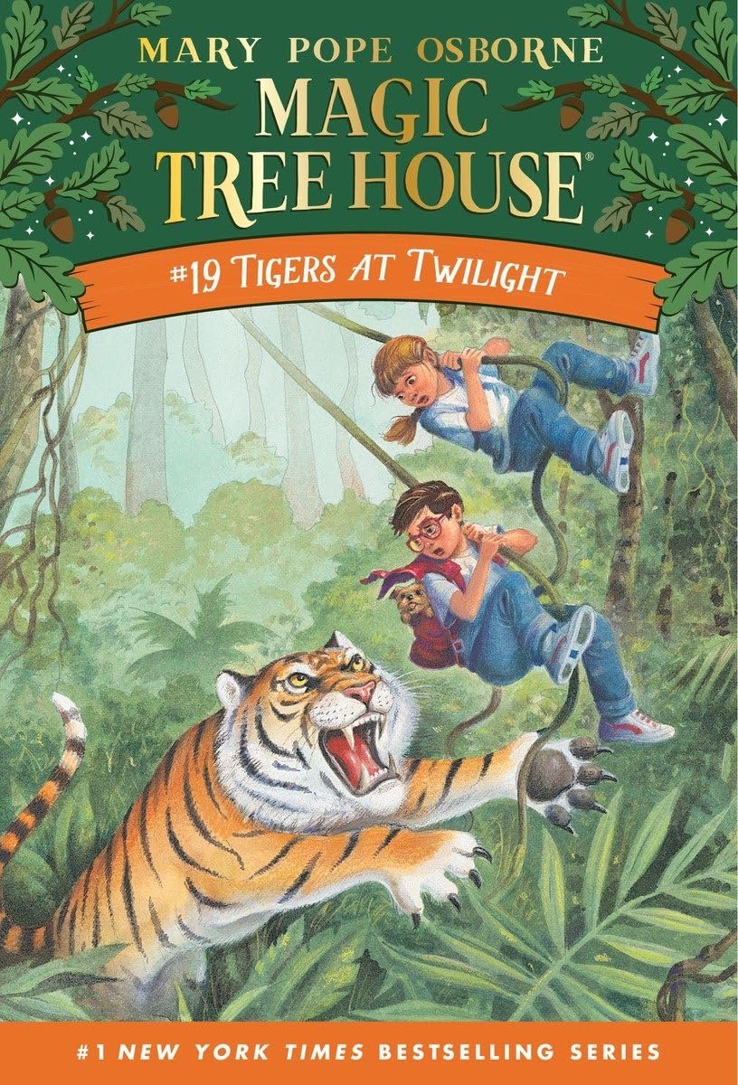 Tigers at Twilight (Magic Tree House, #19) by Mary Pope Osborne