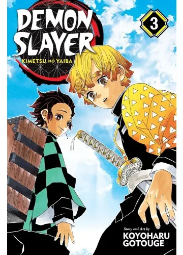 Demon Slayer Vol. 3:  Kimetsu no Yaiba Manga by Koyoharu Gotouge