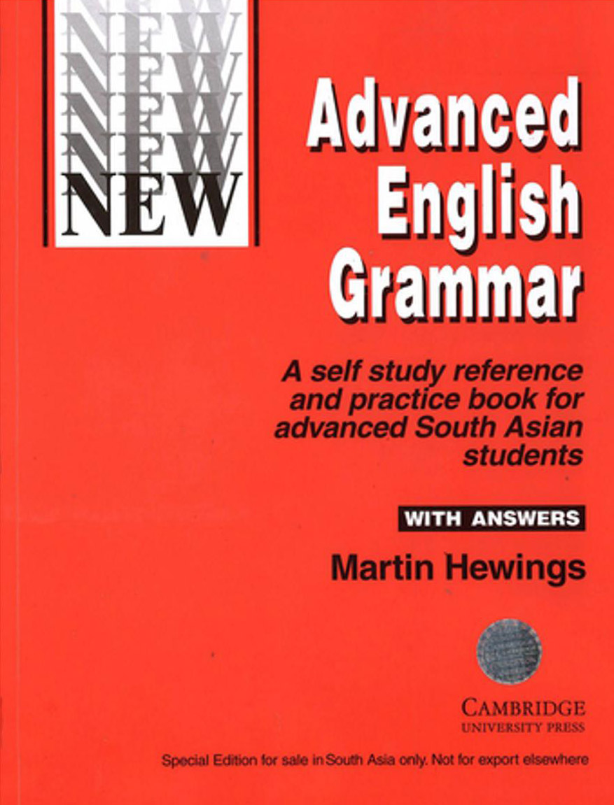 Advanced English Grammar by Martin Hewings