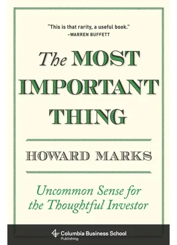 The Most Important Thing by Howard Marks