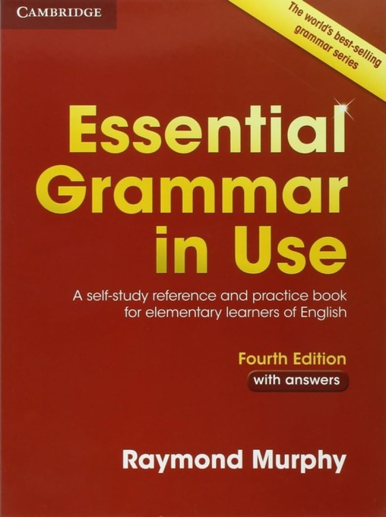 Essential Grammar in Use with Answers by Raymond Murphy (Color)